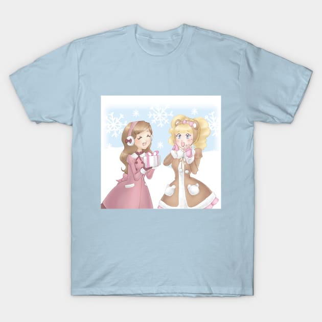 Kawaii Secret Santa T-Shirt by Kittykaya